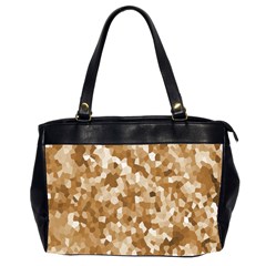 Texture Background Backdrop Brown Office Handbags (2 Sides)  by Celenk