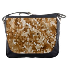 Texture Background Backdrop Brown Messenger Bags by Celenk