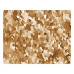Texture Background Backdrop Brown Double Sided Flano Blanket (Large)  Blanket Back