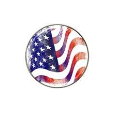 Usa Flag America American Hat Clip Ball Marker (10 Pack)