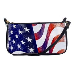 Usa Flag America American Shoulder Clutch Bags by Celenk