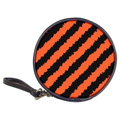 Black Orange Pattern Classic 20-CD Wallets