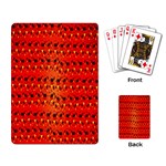 Texture Banner Hearts Flag Germany Playing Card Back