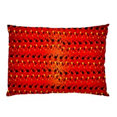 Texture Banner Hearts Flag Germany Pillow Case by Celenk