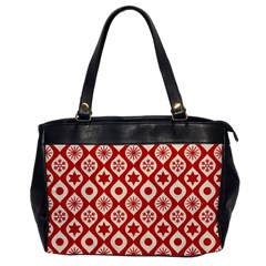 Ornate Christmas Decor Pattern Office Handbags by patternstudio