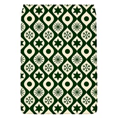 Green Ornate Christmas Pattern Flap Covers (s)  by patternstudio