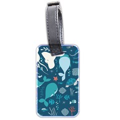 Cool Sea Life Pattern Luggage Tags (two Sides) by Bigfootshirtshop