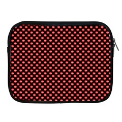Sexy Red And Black Polka Dot Apple Ipad 2/3/4 Zipper Cases by PodArtist