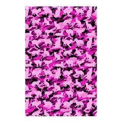 Hot Pink Catmouflage Camouflage Shower Curtain 48  X 72  (small)  by PodArtist