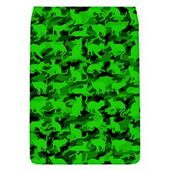 Bright Neon Green Catmouflage Flap Covers (s)  by PodArtist