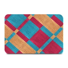 Fabric Textile Cloth Material Plate Mats by Celenk