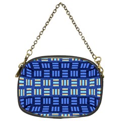 Textiles Texture Structure Grid Chain Purses (one Side)  by Celenk