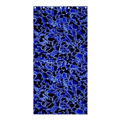 Texture Structure Electric Blue Shower Curtain 36  X 72  (stall)  by Celenk