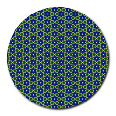 Texture Background Pattern Round Mousepads by Celenk