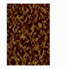 Camouflage Tarn Forest Texture Small Garden Flag (two Sides) by Celenk