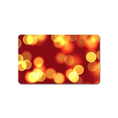 Soft Lights Bokeh 4 Magnet (Name Card)