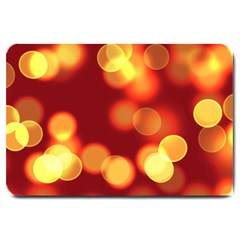 Soft Lights Bokeh 4 Large Doormat 