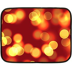 Soft Lights Bokeh 4 Double Sided Fleece Blanket (Mini) 