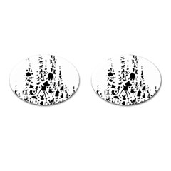 Happiest Castle On Earth Cufflinks (oval)