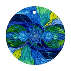 Tranquility - Round Ornament (two Sides)