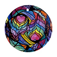 Authentic Relationship - Round Ornament (two Sides)