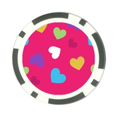 Valentine s Day Pattern Poker Chip Card Guard (10 Pack) by Bigfootshirtshop