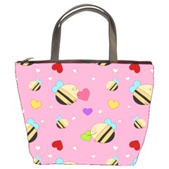 Bee Mine Valentine Bucket Bags