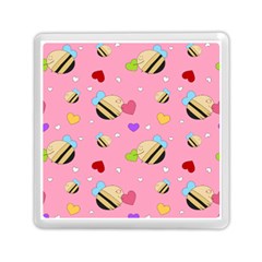 Bee Mine Valentine Memory Card Reader (square)  by Bigfootshirtshop