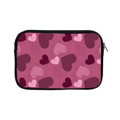 Mauve Valentine Heart Pattern Apple Ipad Mini Zipper Cases by Bigfootshirtshop
