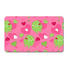 Monster Love Pattern Magnet (rectangular) by Bigfootshirtshop