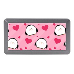 Penguin Love Pattern Memory Card Reader (mini) by Bigfootshirtshop