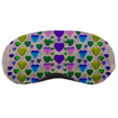 Love In Eternity Is Sweet As Candy Pop Art Sleeping Masks by pepitasart