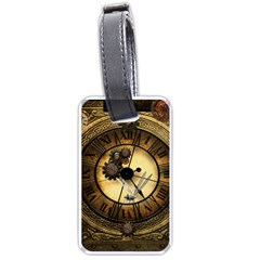 Wonderful Steampunk Desisgn, Clocks And Gears Luggage Tags (one Side)  by FantasyWorld7