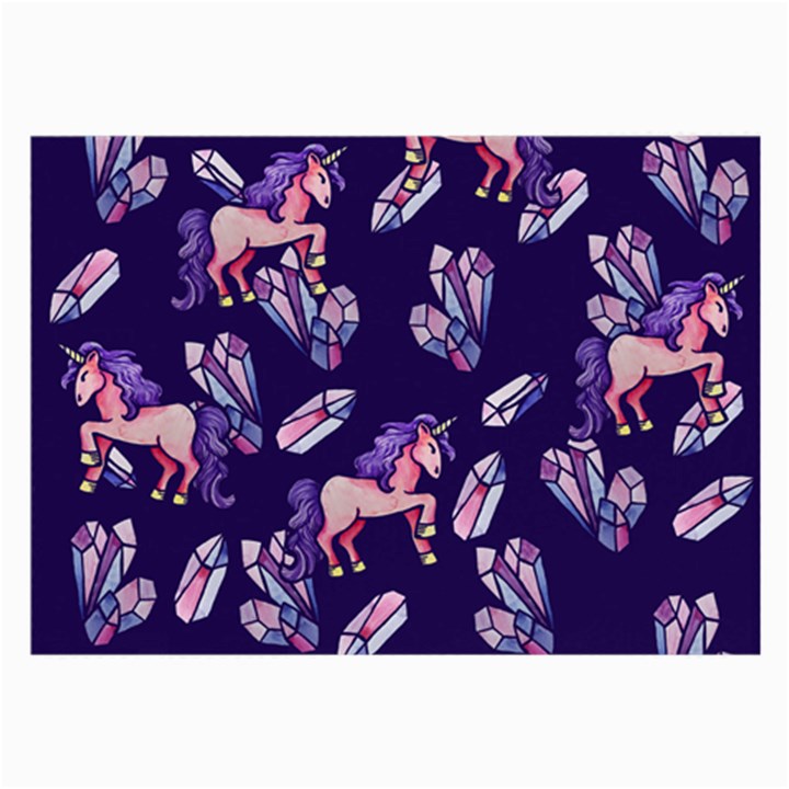 Unicorns Crystals Large Glasses Cloth (2-Side)