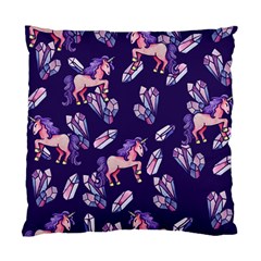 Unicorns Crystals Standard Cushion Case (two Sides) by BubbSnugg