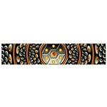 Dark Metal And Jewels Flano Scarf (Small)  Front