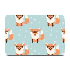 Cute Fox Pattern Plate Mats by Bigfootshirtshop