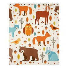 Woodland Friends Pattern Shower Curtain 60  X 72  (medium)  by Bigfootshirtshop