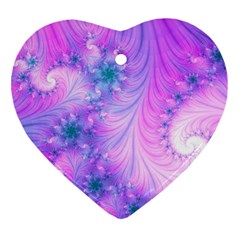 Delicate Heart Ornament (two Sides) by Delasel