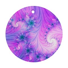 Delicate Round Ornament (two Sides) by Delasel