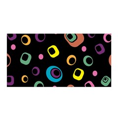 Abstract Background Retro 60s 70s Satin Wrap by Celenk