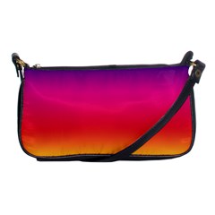 Spectrum Background Rainbow Color Shoulder Clutch Bags by Celenk