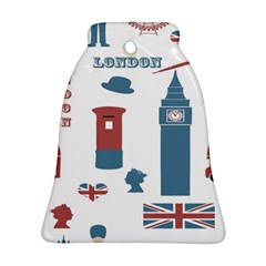 London Icons Symbols Landmark Ornament (bell) by Celenk