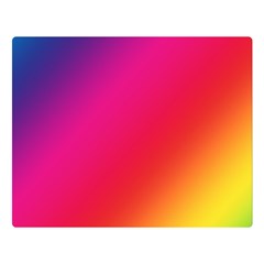 Spectrum Background Rainbow Color Double Sided Flano Blanket (large)  by Celenk