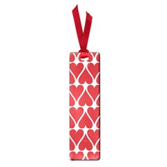 Hearts Pattern Seamless Red Love Small Book Marks