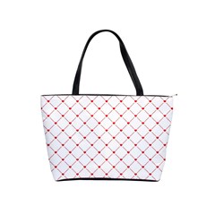 Hearts Pattern Love Design Shoulder Handbags by Celenk