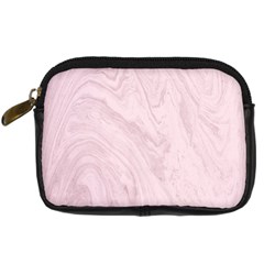 Marble Background Texture Pink Digital Camera Cases by Celenk