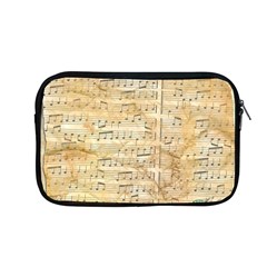 Background Old Parchment Musical Apple Macbook Pro 13  Zipper Case by Celenk