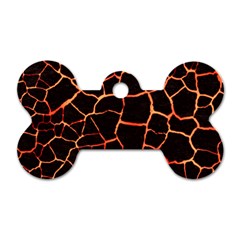 Magma Dog Tag Bone (one Side) by jumpercat