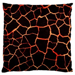 Magma Large Cushion Case (two Sides) by jumpercat